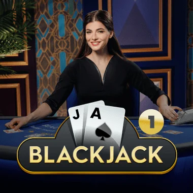 Blackjack 1 - Azure game tile