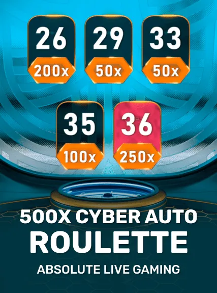 500x Cyber Auto Roulette