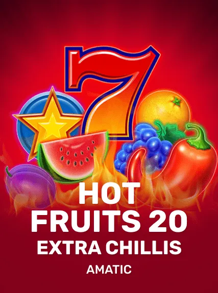 Hot Fruits 20 Extra Chillis