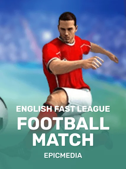 English Fast League Football Match