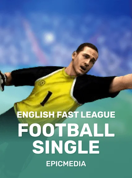 English Fast League Football Single