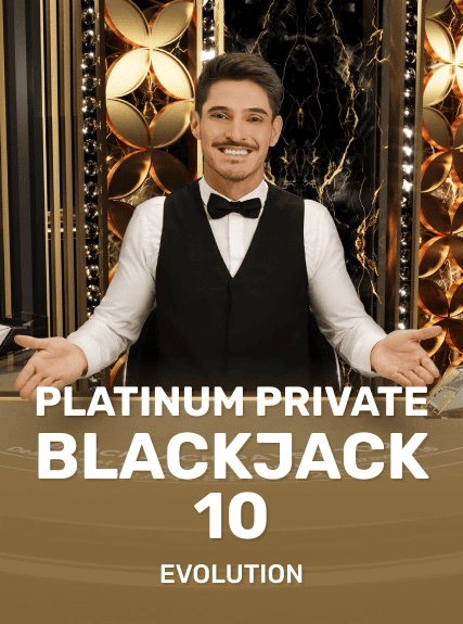 Platinum Private Blackjack 10