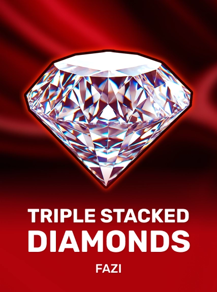 Triple Stacked Diamonds