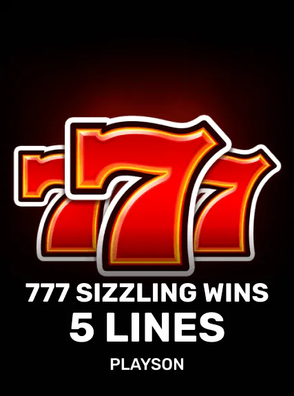 777 Sizzling Wins: 5 lines