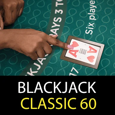 Blackjack Classic 60 game tile