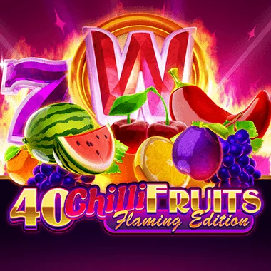 40 Chilli Fruits Flaming Edition game tile