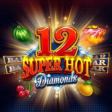 12 Super Hot Diamonds game tile