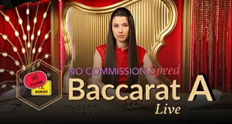 No Comm Speed Baccarat A game tile