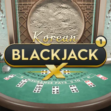 Korean BlackjackX 1 game tile