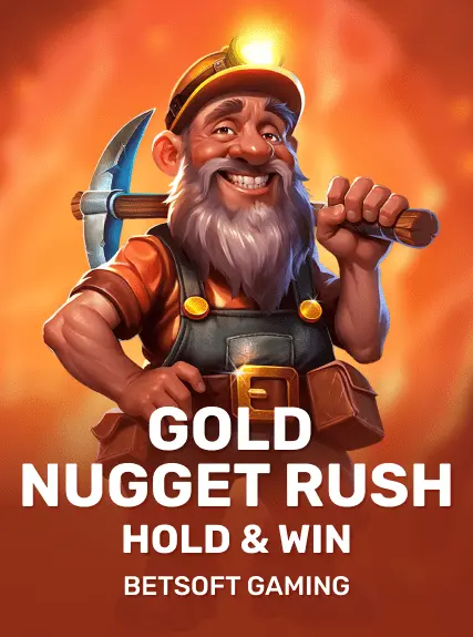 Gold Nugget Rush - Hold & Win game tile