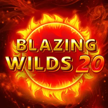 Blazing Wilds 20 game tile