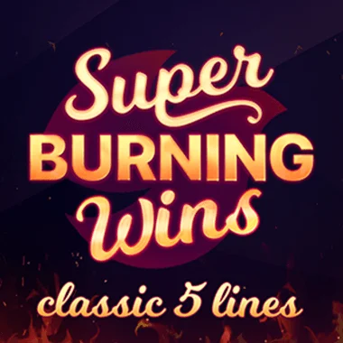 Super Burning Wins: classic 5 lines game tile