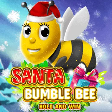 Santa Bumble Bee Hold and Win game tile