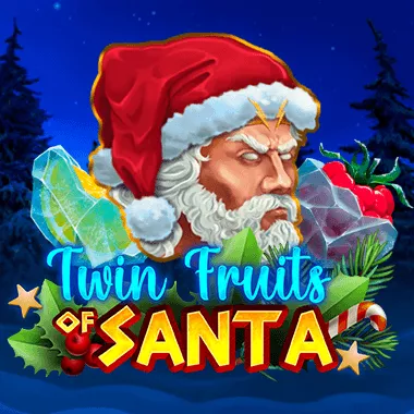 Twin Fruits of Santa game tile