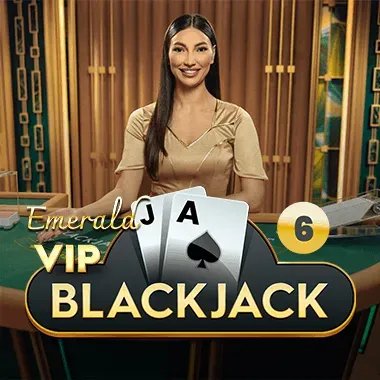 VIP Blackjack 6 - Emerald game tile