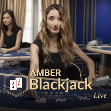 Amber Blackjack game tile
