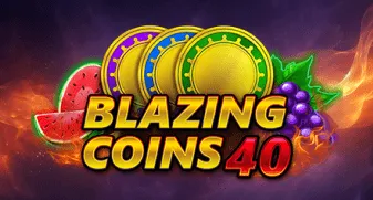 Blazing Coins 40 game tile