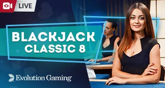 Blackjack Classic 8 game tile
