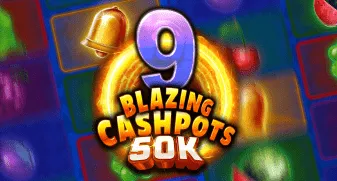 9 Blazing Cashpots 50K game tile