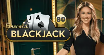 Blackjack 80 - Emerald game tile
