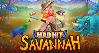 Mad Hit Savannah game tile