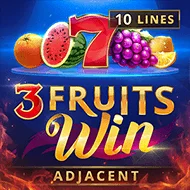 3 Fruits Win: 10 lines