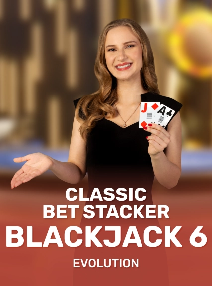 Classic Bet Stacker Blackjack 6 game tile