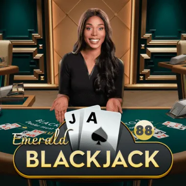 Blackjack 88 - Emerald game tile