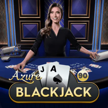 Blackjack 90 - Azure game tile