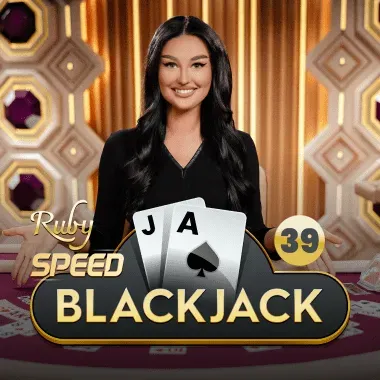 Speed Blackjack 39 - Ruby game tile