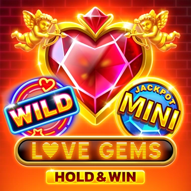 Love Gems Hold And Win game tile