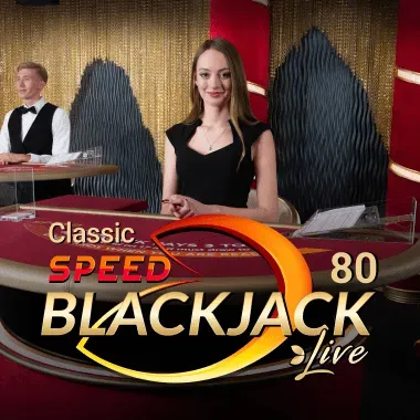 Classic Speed Blackjack 80 game tile