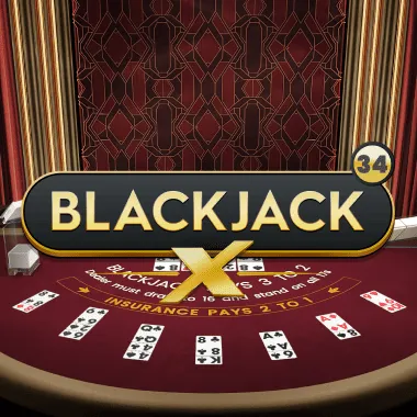 BlackjackX 34 game tile