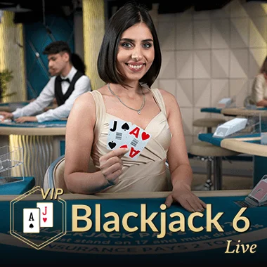 Blackjack VIP 6 game tile