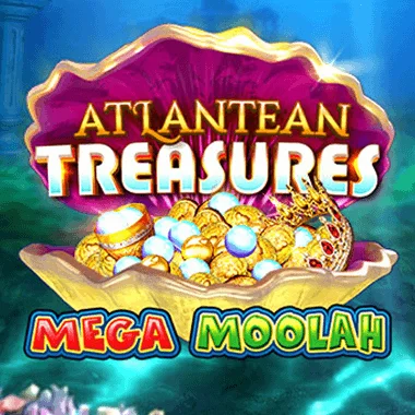 Atlantean Treasures Mega Moolah game tile