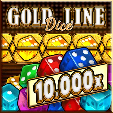 Gold Line Dice game tile