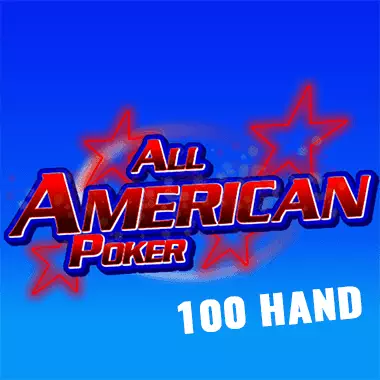 All American Poker 100 Hand game tile