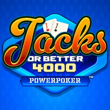 Jacks or Better 4000 Powerpoker game tile