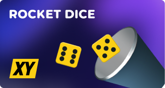 Rocket Dice XY game tile
