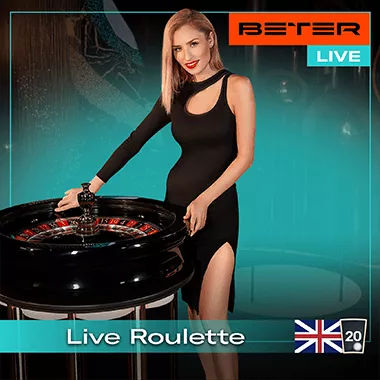 Live Roulette game tile