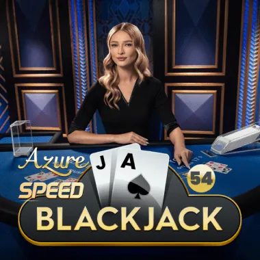 Speed Blackjack 54 - Azure game tile