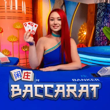 Live Baccarat 1 game tile