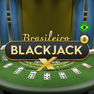 Brazilian BlackjackX 3 game tile