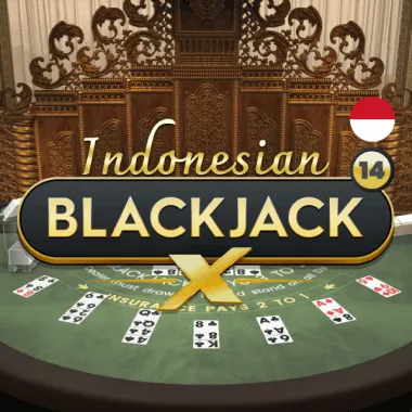 Indonesian BlackjackX 14 game tile