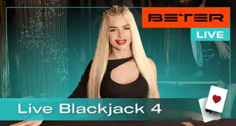 Live Blackjack 4 game tile