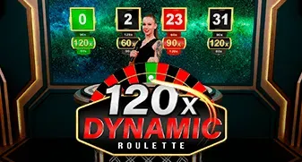 Dynamic Roulette 120x game tile