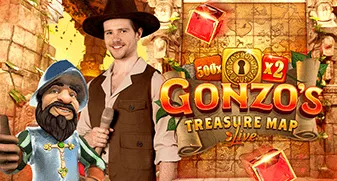 Gonzo’s Treasure Map game tile