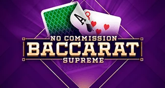 Baccarat Supreme No Commission game tile