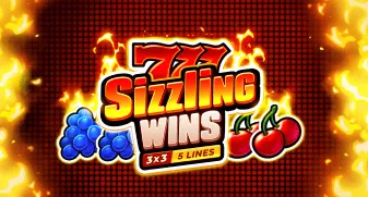 777 Sizzling Wins: 5 lines game tile