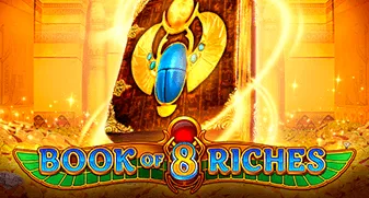 Book of 8 Riches game tile